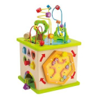 Houten-speelkubus-Country-Critters-Totally-Amazing-Hape (E1810)